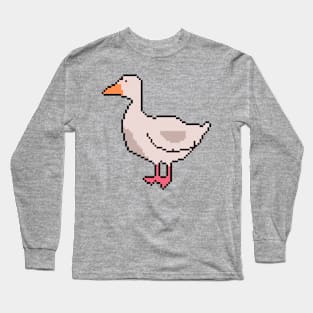 Attire's Animal Charm Duck Long Sleeve T-Shirt